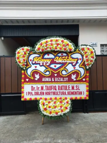 Papan Bunga Pernikahan atria hotel gading serpong